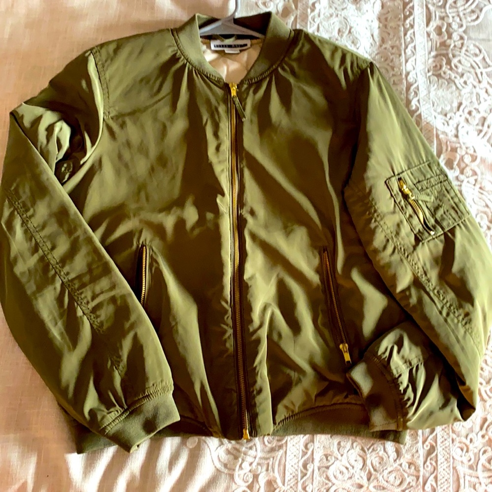 Green Bomber Jacket